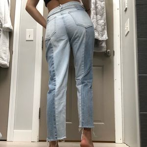 Pacsun Split Tone High Rise Jeans